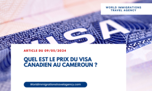 Lire la suite à propos de l’article Quel est le prix du visa canadien au Cameroun ?